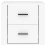 ZNTS Bedside Cabinet White 50x39x47 cm 816704