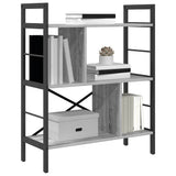 Bookshelf Grey Sonoma 75 x 30 x 91 cm Engineered Wood 883973