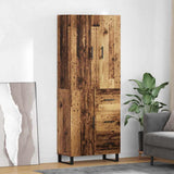 Highboard with Drawer 2 pcs Old Wood 69.5 x 34 x 180 cm 3415693
