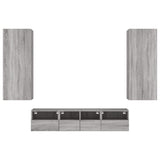 5 Piece TV Wall Units Grey Sonoma Engineered Wood 3216544