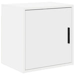 ZNTS Garage Cabinets 2 pcs White Engineered Wood 3328323