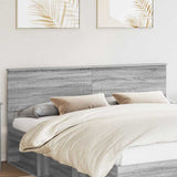 Headboard Grey Sonoma Engineered wood 888260