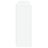 Sideboard with LED Lights White 181.5x37x100 cm 3209149