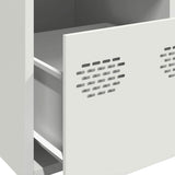 Highboard White 39x35x103.5 cm Steel 851405