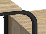 Desk with Storage Sonoma Oak 145 x 50 x 75 cm 8008009