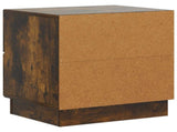 Bedside Cabinet 2 pcs Smoked Oak 43 x 34.5 x 44.5 cm 895226