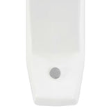 Wall-mounted Urinal Privacy Screen Ceramic White 143852