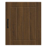 ZNTS Kitchen Wall Cabinet Lucca Brown Oak Engineered Wood 853811