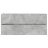Sink Cabinet Concrete Grey 100x38.5x45 cm Engineered Wood 856251