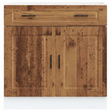 Kitchen Base Cabinet Porto Old Wood Engineered Wood 853985