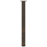Bar Table Legs 4 pcs Natural Steel 100-102 cm Steel 4012479