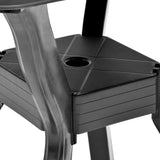 Bistro Table Anthracite 70x70x72 cm Plastic 48801