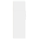 Highboard White 40x42.5x124 cm Engineered Wood 846159