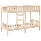 Bunk Bed 80x200 cm Solid Wood Pine 3308598