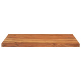 Table Top 110x80x2.5 cm Rectangular Solid Wood Acacia 370941