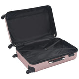 Hardcase Trolley Set 3 pcs Rose Gold ABS 91888