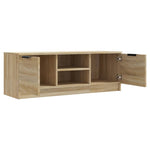 TV Cabinet Sonoma Oak 102x35x36.5 cm Engineered Wood 811514