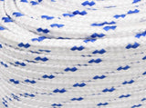 Multipurpose Utility Rope 18 mm 100 m White and Blue PP 3473070