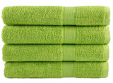 Premium Shower Towels SOLUND 4 pcs Apple Green 70x140 cm 600 gsm 137501