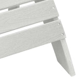 Garden Chair 3 pcs White Polyethylene 3335846