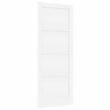 Interior Door ORKDAL White 83 x 211 cm Plywood 4102668