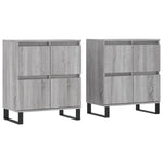Sideboards 2 pcs Grey Sonoma Engineered Wood 3190187