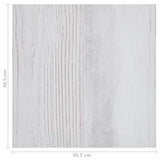 Self-adhesive Flooring Planks 55 pcs PVC 5.11 m Light Grey 324657