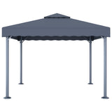 Gazebo 300x300 cm Anthracite Aluminium 48059