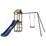 Outdoor Playset Impregnated Wood Pine 3155857