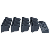 Vertical Garden Plant Set 12 pcs Anthracite Polypropylene 152206