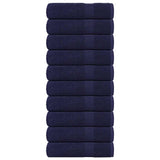 Bath Towels "FROGN" 10 pcs Navy Blue 100x150 cm 360 gsm 136790