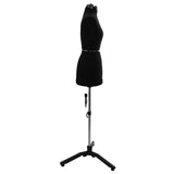 Adjustable Dress Form Female Height Adjustable Black S Velvet 42018603