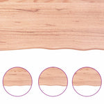 Table Top Light Brown 120x60x cm Treated Solid Wood Oak 3156375