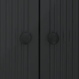 Sideboard Black 89 x 34.5 x 80 cm Engineered Wood 893956