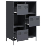 Highboard Anthracite 68x39x103.5 cm Steel 851408