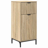 Bathroom Cabinet with Drawer Sonoma Oak 39.5 x 36 x 88 cm 883396