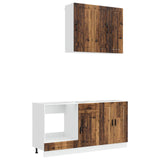 Kitchen Unit PORTO 5 pcs Old Wood Engineered Wood 3438283