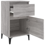 Bedside Cabinet Grey Sonoma 40x35x70 cm 819720