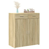 ZNTS Sideboard Sonoma Oak 80x42.5x93 cm Engineered Wood 3281471