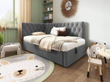 Daybed Upholstered Bed with 3FT Single Sofa Bed 90 x 190 cm, Ottoman Bed with Hydraulic N601P343711G