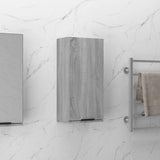 Wall-mounted Bathroom Cabinet Grey Sonoma 32x20x67 cm 817061
