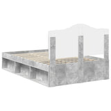 Bed Frame with Headboard Concerte 120 x 190 cm Solid Pine Wood 3413338