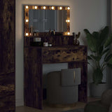 Bedroom Dressing Tables Smoked Oak 80 x 39.6 x 135 cm 888972