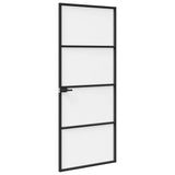 Home Door 83 x 201.5 x 3.5 cm Aluminium and Tempered Glass 42025244