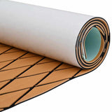 Boat Mat Harlequin Brown with Black 190 x 70 x 0.5 cm EVA 42008472