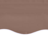 Replacement Fabric for Awning Brown 5x3.5 m 311982
