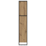 Book Cabinet Artisian Oak 60 x 30 x 155 cm Engineered Wood 886401