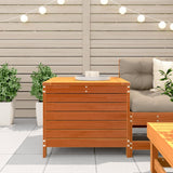 Garden Footstool Wax Brown 62x63.5x53.5 cm Solid Wood Pine 844905