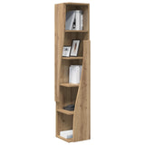 Corner Cabinet 27.5x27x140cm Engineered Wood Artisan Oak 889874