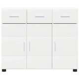 Sideboard FLORIN White 88.5 x 30.5 x 73 cm Engineered Wood 880311